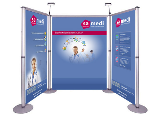 Messestand Medizinmesse Medica